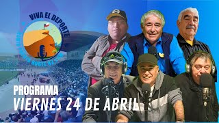 VIVA EL DEPORTE | PROGRAMA VIERNES 24-04-2026