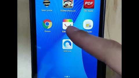 Handheld POS cash register professional catering software