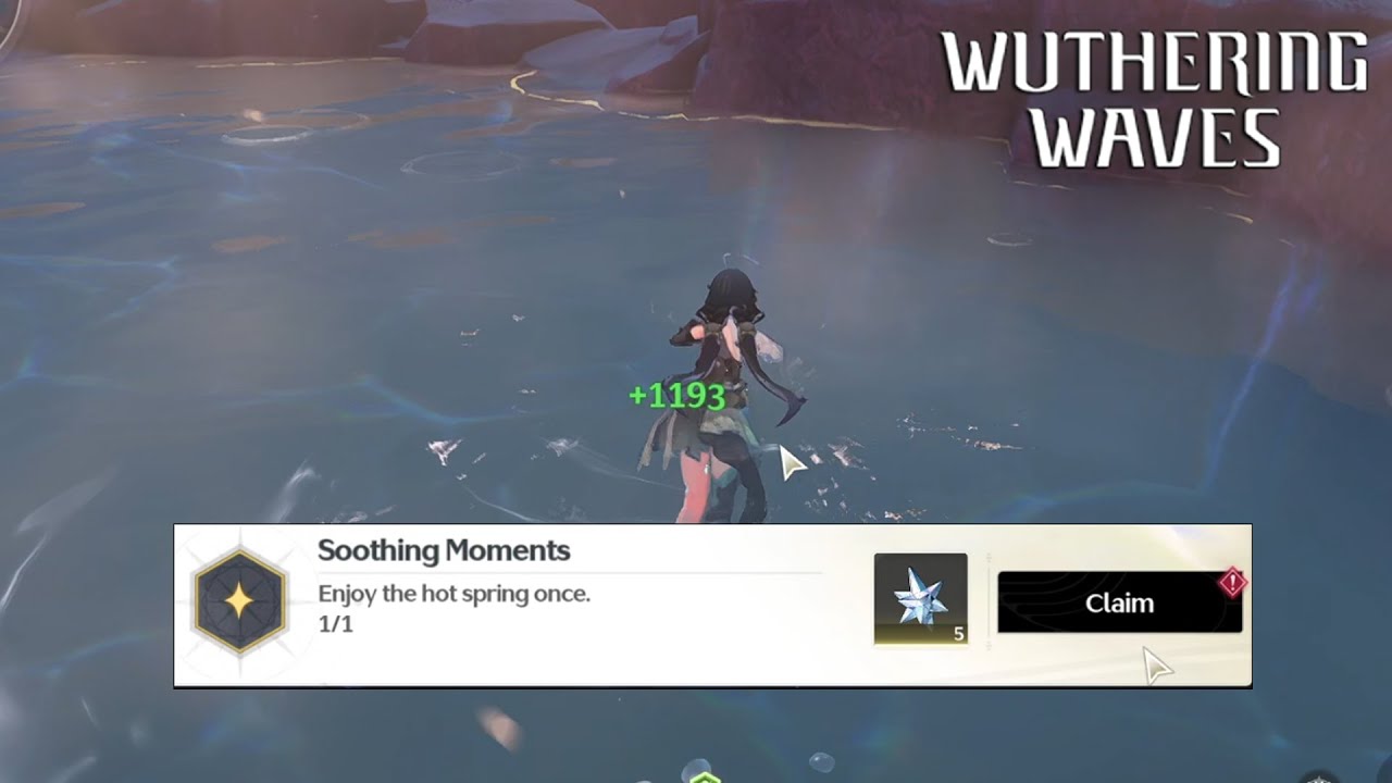Soothing Moments Hidden Achievement / Trophy WUTHERING WAVES 1.1 - YouTube