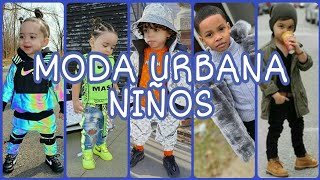 MODA URBANA PARA NIÑOS