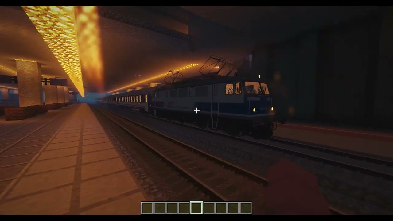 Zapowiedzi Pociągów Poznań Główny W  Minecraft