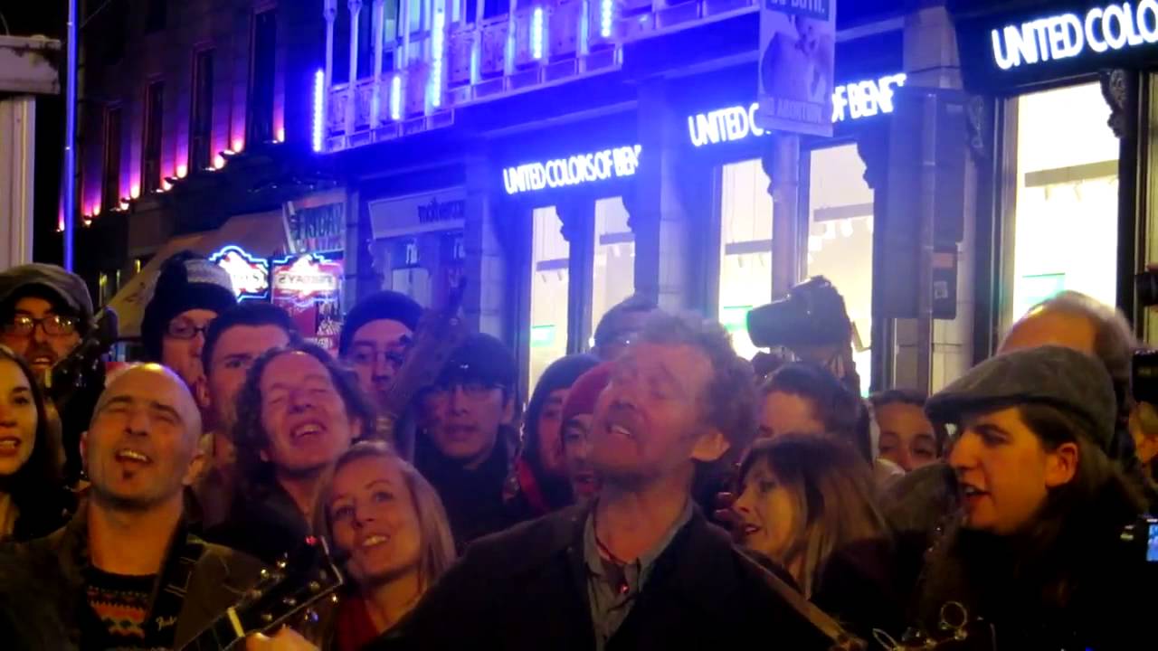 Christmas Eve Dublin Glen Hansard The Auld Triangle Grafton