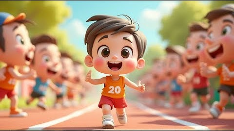 Magic Number Race — Zoom from 1 to 20! | Exciting Counting Song for Kids | Fast-Paced Number Rhyme