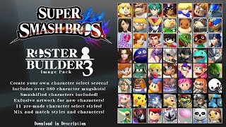 Johns Roster Collection from The Super Smash Bros. Roster Maker