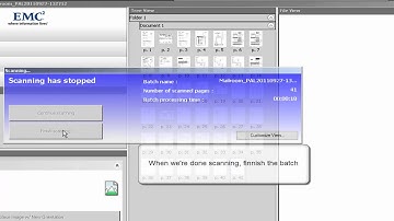 EMC Captiva Disptacher: part 1: scanning (commented)