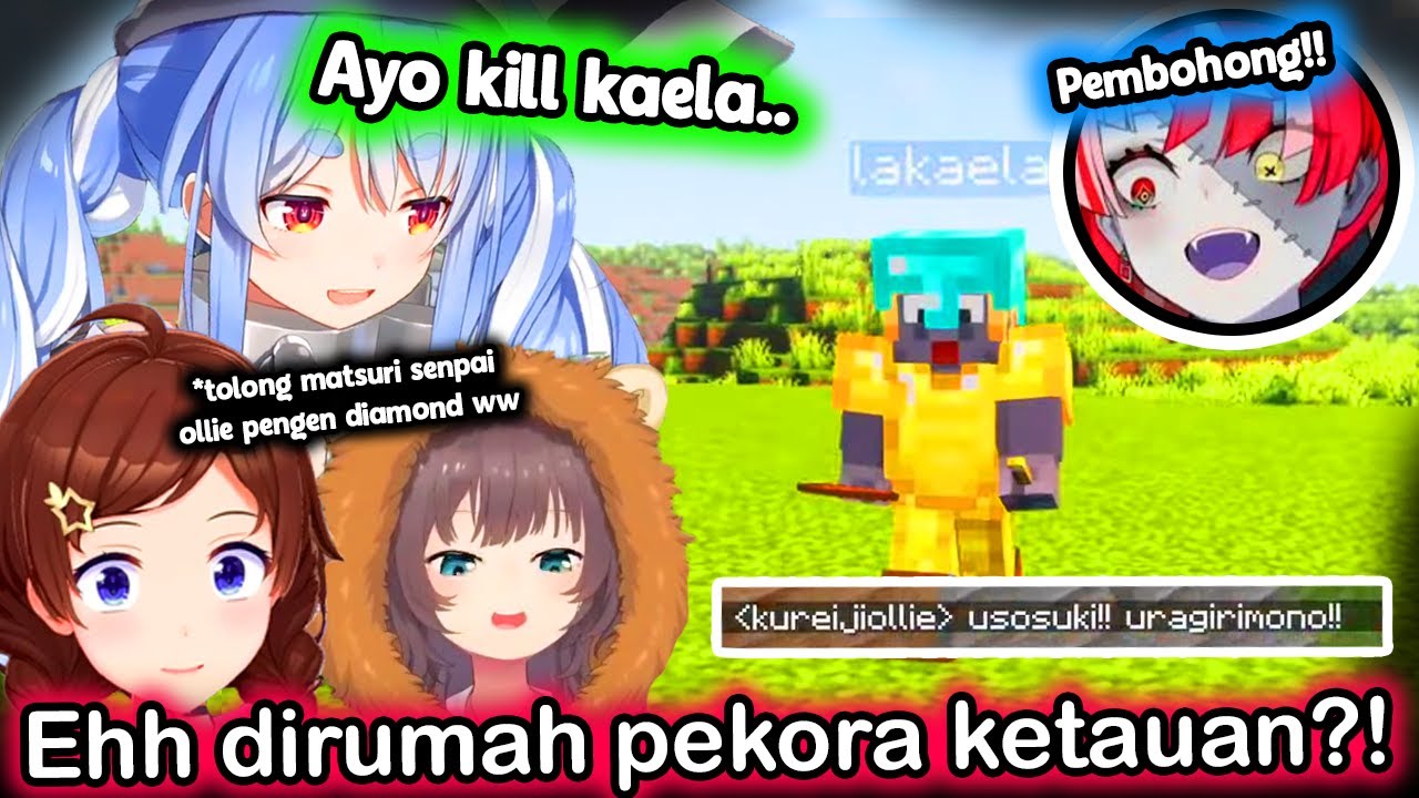 Pekora Awalnya Mau Ngekill Kaela Tapi Hampir Ketahuan Bohongnya Sama Ollie ww..