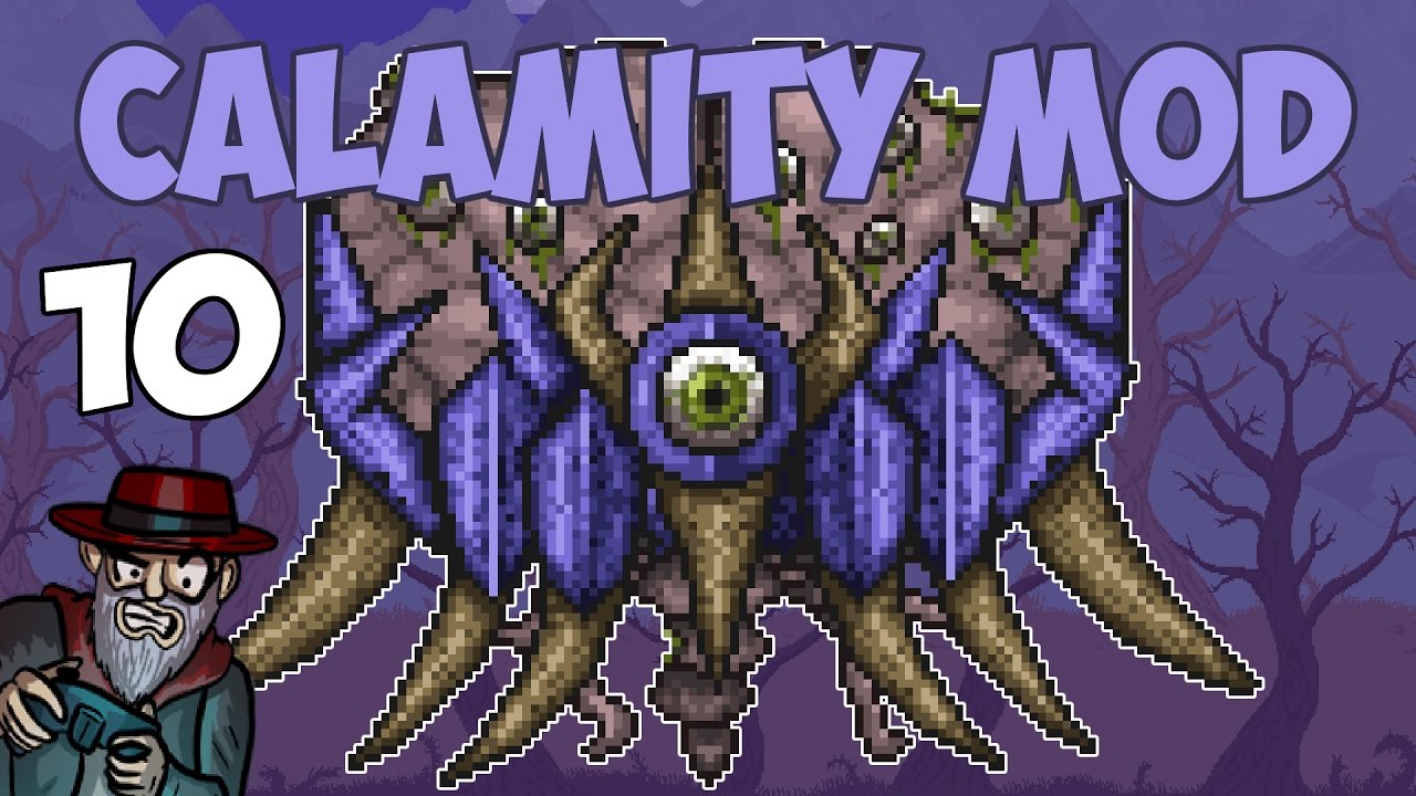 Terraria Calamity Mod P2: The Hive Mind and New Biomes ENG/ESP