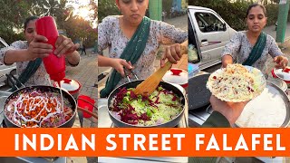 Aunty's Viral Falafel of Surat | Surat Street Food | Street Food 2023