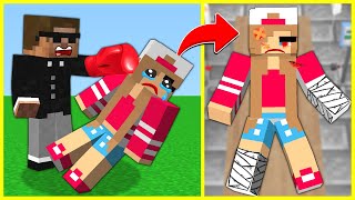 Kötü Adam Mi̇rayi Dövdü, Mi̇ray Sakatlandi - Minecraft