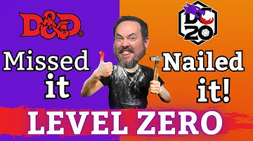 Why you should start your DC20 campaign at Level Zero.