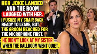 My Sister Mocked Me in Her Wedding Toast—Her Groom Took the Mic Before I Could Leave