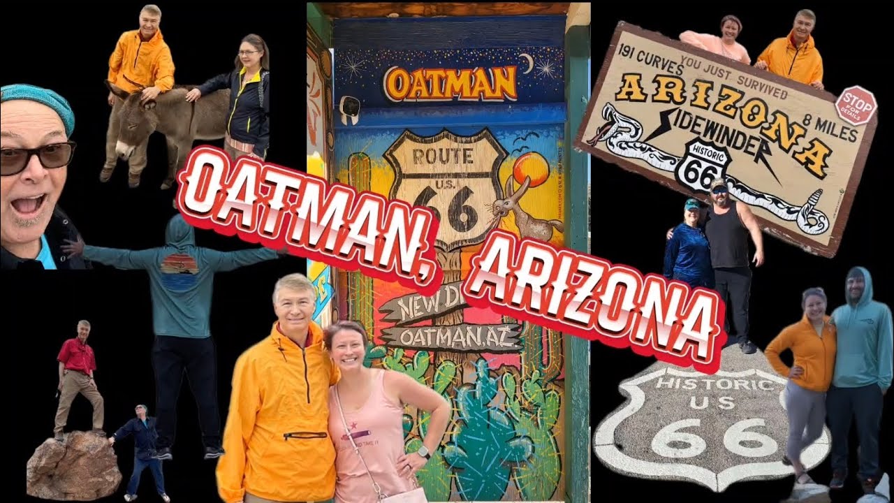 Oatman, Arizona: Route 66, Bed Races, Goldfish Pond, Donkeys, & More