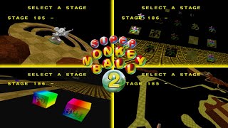 Super Monkey Ball 2 - Unused Stages And Worlds