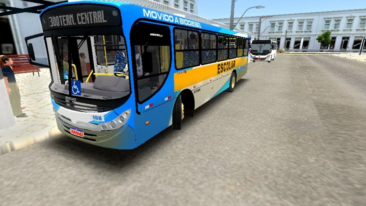 🔵 PROTON BUS SIMULATOR!!! INDO PARA O TERMINAL DE ESCOLAR!!! - YouTube