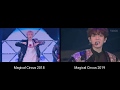 2018 vs 2019 Performance - Ringa Ringa Ring - Baekhyun at Magical Circus Concert