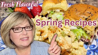 5 Quick \& Easy Spring Inspired Brunch Recipes Also Perfect For A Picnic Or A Busy Weeknight Dinner!