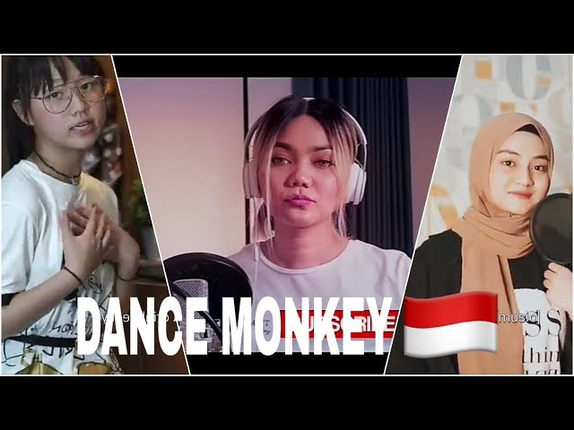 TONES AND I - DANCE MONKEY COVER INDONESIA (rina nose, nsgmusic kim! and eltasya natasha) class=