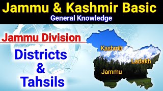 Tehsils of Jammu Division in English/Urdu ||  jammu division ma kitni tehsils hai 2023