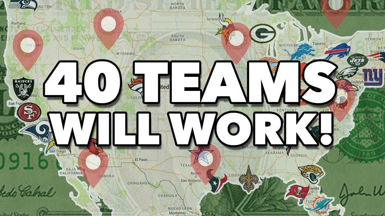 40 Team NFL Expansion and Realignment 