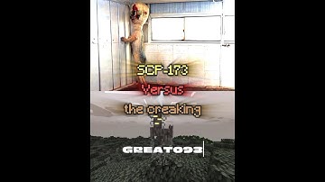 The creaking #vs scp-173 #edit #shorts #viral #minecraft @minecraft #scp