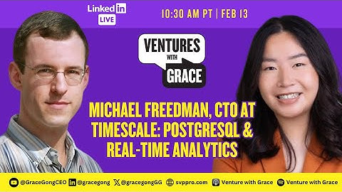 Michael Freedman, CTO at Timescale: PostgreSQL & Real-Time Analytics