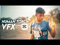 Superhero Human torch fire VFX editing tutorial in Capcut in Hindi | Mobile VFX Editing | capcut |