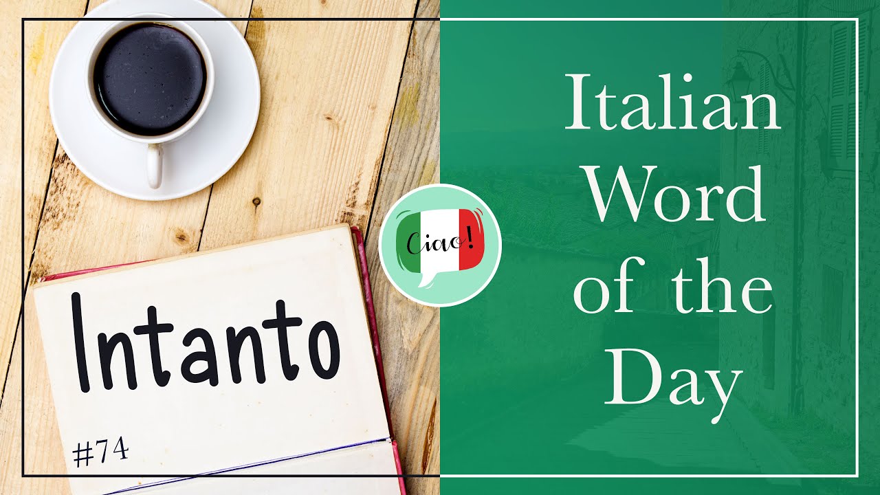 Italian Word of the Day: Tutto (everything) - Daily Italian Words