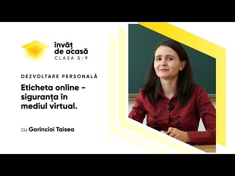 Video: Lecții de etichetă virtuală