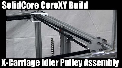 SolidCore CoreXY: New XY-Idler Gusset Brackets