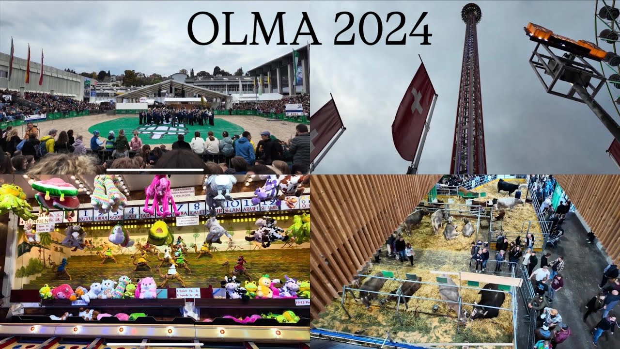 OLMA St. Gallen 2024🇨🇭|Die grösste Messe der Schweiz hautnah erleben! |4K|