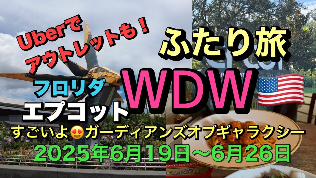 【アメリカ】🇺🇸WDWエプコットとプレミアムアウトレットノースフェイス