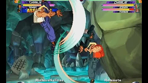 MvC2: Romneto vs Richard Salinas pt 1 [Mids] .:10....