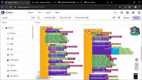 Tutorial Kodular CRUD Menggunakan Database Firebase