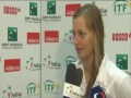 Czech Republic v Serbia - Petra Kvitova: "Too little energy." - Fed Cup 2012