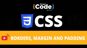 CSS Margin and Padding Explained | CSS Border Explained | CSS Tutorial for Beginners | SimpliCode