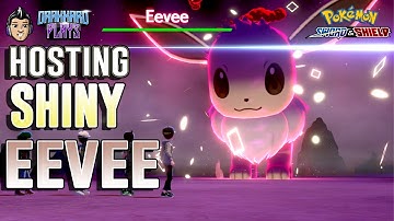 Hosting SQUARE Shiny Eevee with Hidden Ability Max Raid Battle.