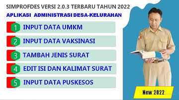 APLIKASI DATA KEPENDUDUKAN, SURAT MENYURAT, PROFIL DESA, KEARSIPAN, NA, LPJ, SILTAP, APBDES, RKPDES