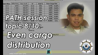 PATH session topic: 8/10 Even Cargo Distribution Net Worth