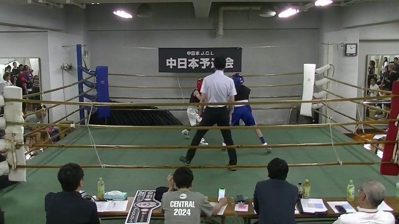 U-12 32.5kg級 山田 優空(ARITOMI) 青 vs 岩本 彩哉斗(タキザワ) 赤 第
