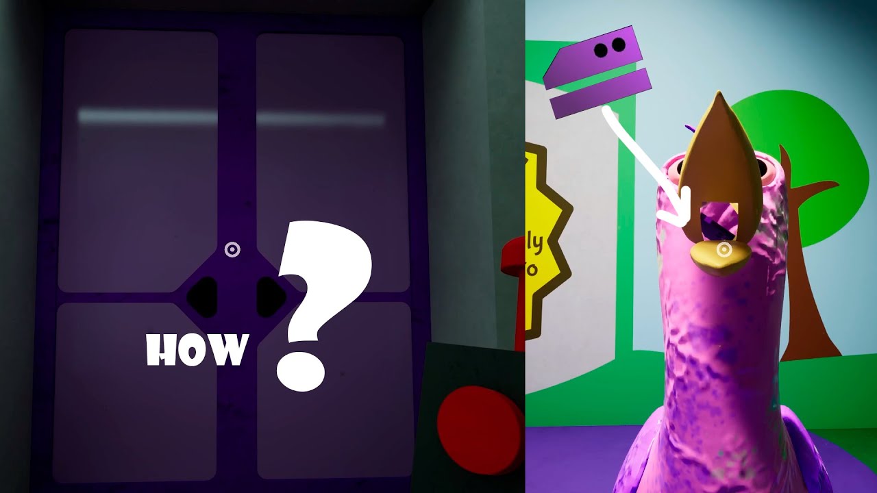 HOW TO OPEN PURPLE DOOR - GARTEN OF BANBAN - PURPLE DOOR # ...