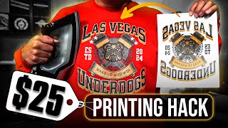How To Print T-Shirts From Home With Less Than 25 Dollars