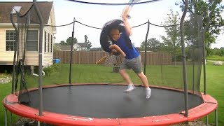 Top 50 WWE Finishers of 2015 on Trampoline Top 50 WWE Finishers of 2015 on Trampoline