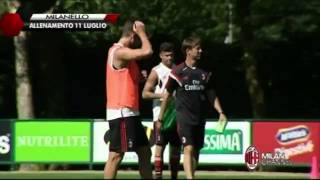 Milanello Allenamento 11-07-2014 Part 2