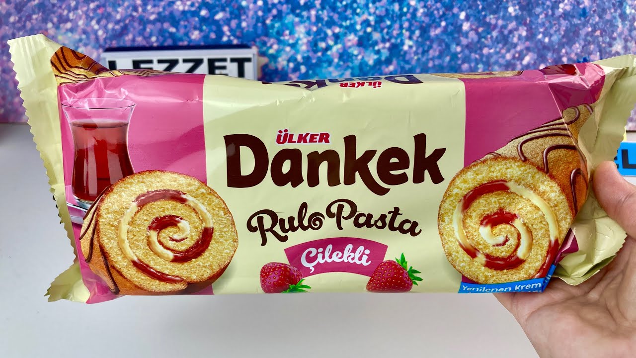 Ülker Dankek Çilekli Rulo Pasta Tadı Nasıl ? YouTube