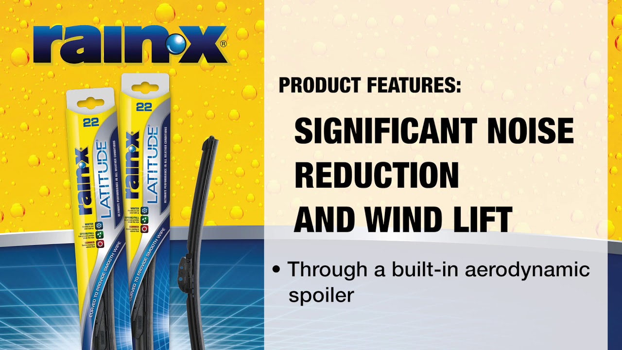 Rain X Latitude Wiper Blades YouTube