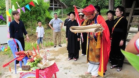 Lễ cấp sắc cho thầy Đạo Cương Hà Giang P1