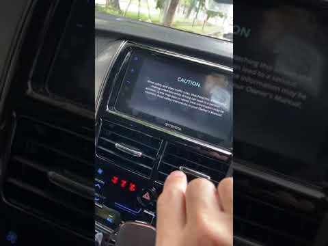 Test mirror link app using android Auto to 2021 Toyota Vios