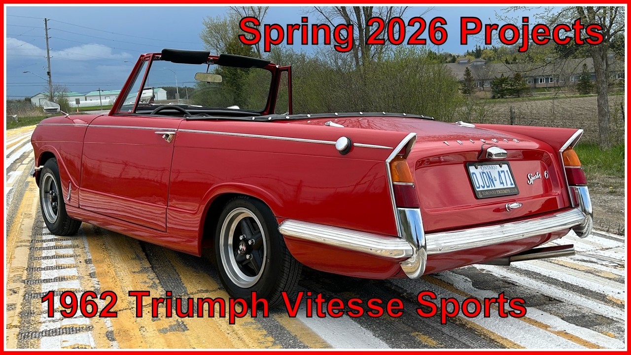 Spring 2026 Projects, 1962 Triumph Vitesse Sports 6