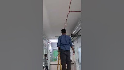 Fire Alarm System Smoke Detector testing hooter Manual Call Point Cable Work #sewpservices #testing