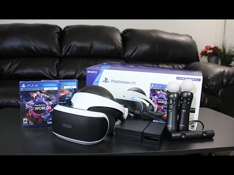 pige praktiserende læge silhuet PlayStation VR Launch Bundle Unboxing and Initial Setup - YouTube